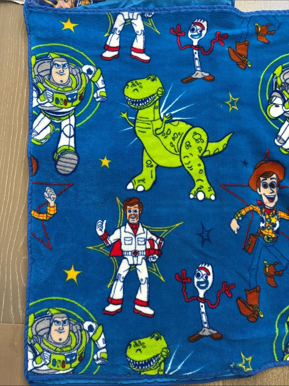 Toy Story Kids Nap Set Rollup + Buzz Lightyear Backpack